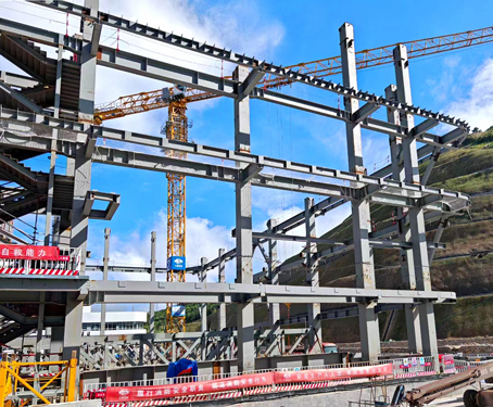 福建立龙钢构装配工程案例