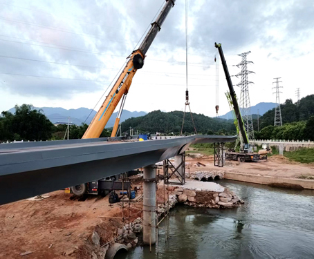 福建立龙钢构装配工程案例