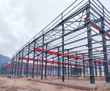 福建立龙钢构装配工程案例