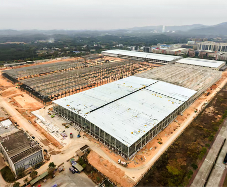 福建立龙钢构装配工程案例