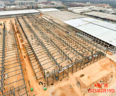 福建立龙钢构装配工程案例